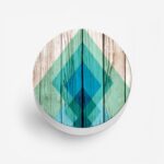 Wooden Texture Printed Phone Grip Holder & Stand - Image 2