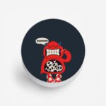 Minimal Printed Phone Grip Holder & Stand - Image 2