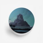 Minimal Printed Phone Grip Holder & Stand - Image 2