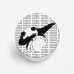 Panda - Dab Printed Phone Grip Holder & Stand - Image 2