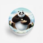 Panda Printed Phone Grip Holder & Stand - Image 2