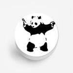 Panda Printed Phone Grip Holder & Stand - Image 2