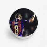Football - Andres Iniesta Printed Phone Grip Holder & Stand - Image 2