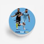 Football - Sergio Aguero Printed Phone Grip Holder & Stand - Image 2