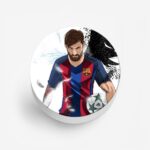 Football - Messi Printed Phone Grip Holder & Stand - Image 2