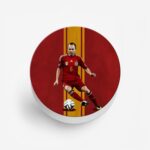Football - Andres Iniestia Printed Phone Grip Holder & Stand - Image 2
