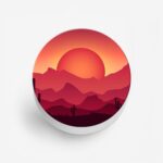 Minimal Printed Phone Grip Holder & Stand - Image 2