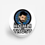 Cricket - Virat Kolhi Printed Phone Grip Holder & Stand - Image 2