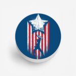 Captain America Printed Phone Grip Holder & Stand - Image 2