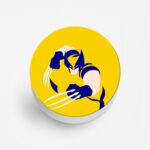 Wolverine Printed Phone Grip Holder & Stand - Image 2
