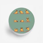 Minimal - Pug Printed Phone Grip Holder & Stand - Image 2
