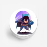 Batman - Animated Print Printed Phone Grip Holder & Stand - Image 2