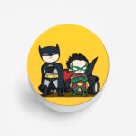 Batman - Animated Print Printed Phone Grip Holder & Stand - Image 2