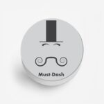 Moustache and Beard Printed Phone Grip Holder & Stand - Image 2