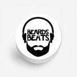 Moustache and Beard Printed Phone Grip Holder & Stand - Image 2