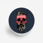 Moustache and Beard Printed Phone Grip Holder & Stand - Image 2