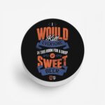 Typography - Beer Printed Phone Grip Holder & Stand - Image 2