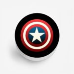Captain America - Shield Printed Phone Grip Holder & Stand - Image 2