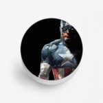 Captain America Printed Phone Grip Holder & Stand - Image 2
