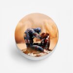 Captain America Printed Phone Grip Holder & Stand - Image 2