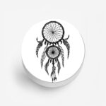 Dreamcatcher Printed Phone Grip Holder & Stand - Image 2