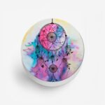 Dreamcatcher Printed Phone Grip Holder & Stand - Image 2