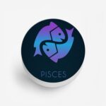 Zodiac Sign-PISCES Printed Phone Grip Holder & Stand - Image 2
