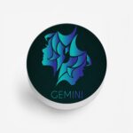 Zodiac Sign-GEMINI Printed Phone Grip Holder & Stand - Image 2