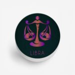 Zodiac Sign-LIBRA Printed Phone Grip Holder & Stand - Image 2
