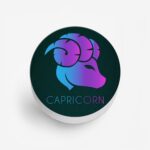 Zodiac Sign-CAPRICORN Printed Phone Grip Holder & Stand - Image 2