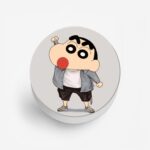 Shinchan Printed Phone Grip Holder & Stand - Image 2