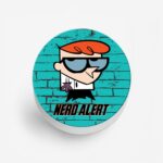 Nerd Alert Printed Phone Grip Holder & Stand - Image 2