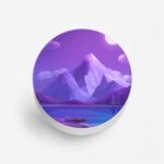 Minimal Printed Phone Grip Holder & Stand - Image 2