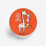 You Make Me Happy Printed Phone Grip Holder & Stand - Image 2