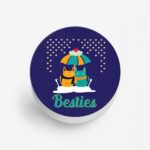 Besties Printed Phone Grip Holder & Stand - Image 2