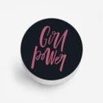 Girl Power Printed Phone Grip Holder & Stand - Image 2