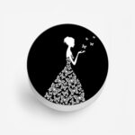 Feminine Printed Phone Grip Holder & Stand - Image 2