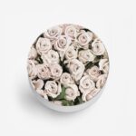 White Roses Printed Phone Grip Holder & Stand - Image 2