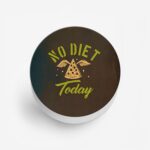 No Diet Today Printed Phone Grip Holder & Stand - Image 2