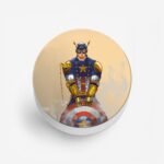 Captain America Printed Phone Grip Holder & Stand - Image 2