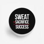 Sweat Plus Sacrifice Printed Phone Grip Holder & Stand - Image 2