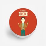 Friends We Were On A Break Printed Phone Grip Holder & Stand - Image 2