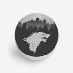 House Of Stark Printed Phone Grip Holder & Stand - Image 2