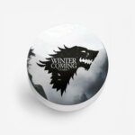 Winter Is Coming Printed Phone Grip Holder & Stand - Image 2