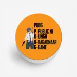 PUBG - Public Ni Ungh Bagadnaar Game Printed Phone Grip Holder & Stand - Image 2