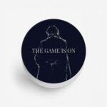 The Game Is On Printed Phone Grip Holder & Stand - Image 2