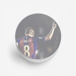 Iniesta Barcelona Printed Phone Grip Holder & Stand - Image 2