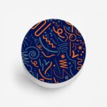 Abstract Printed Phone Grip Holder & Stand - Image 2