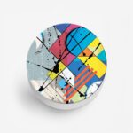 Abstract Printed Phone Grip Holder & Stand - Image 2