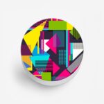 Abstract Printed Phone Grip Holder & Stand - Image 2